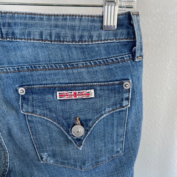 Hudson Signature Mid Risee Bootcut Jeans - Picture 6 of 6